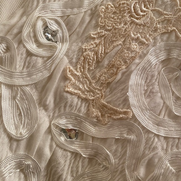 Festive White Holiday Sweater - Picture 2 of 3